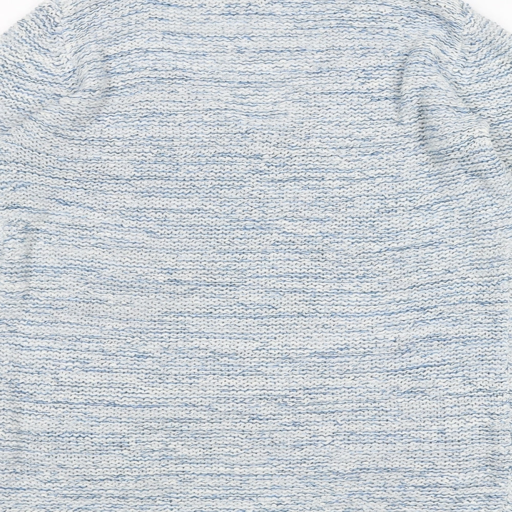 Caroll Womens Blue Pullover Jumper Size 10