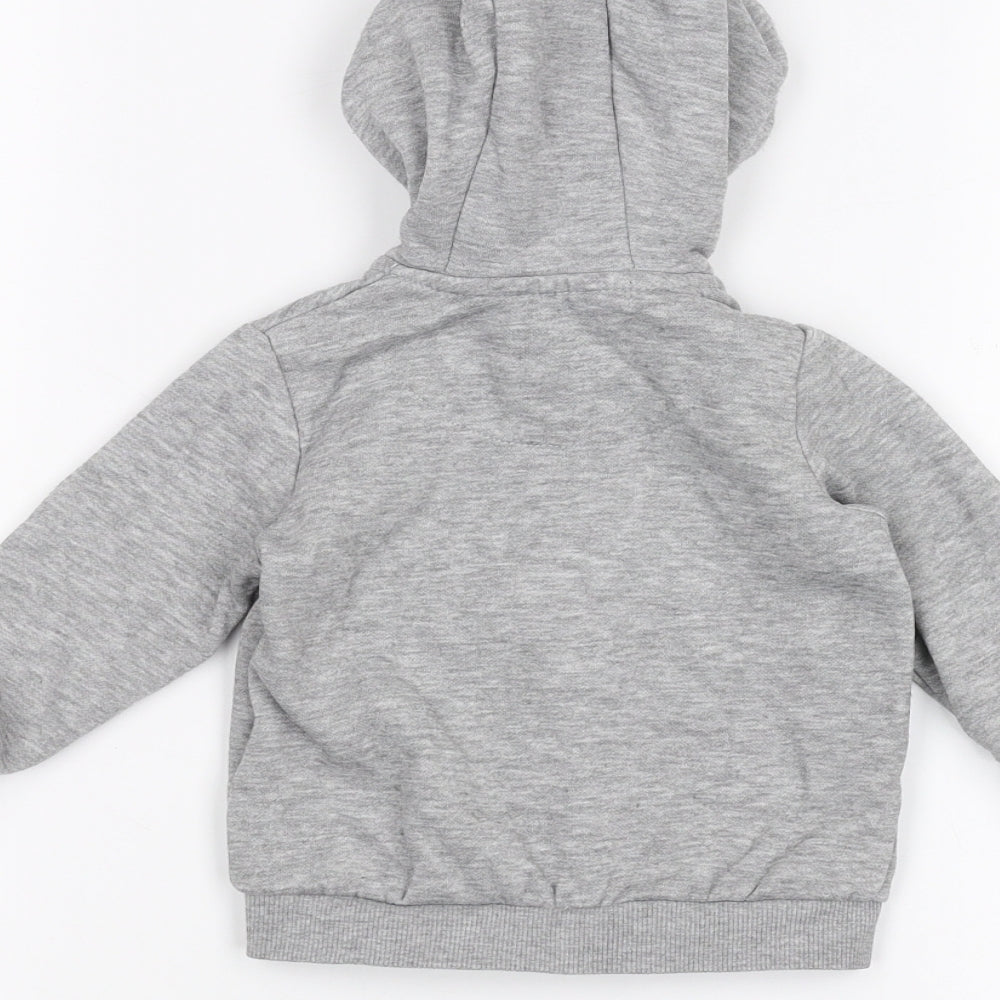 fred & flo Baby Grey Jacket Size 3-6 Months