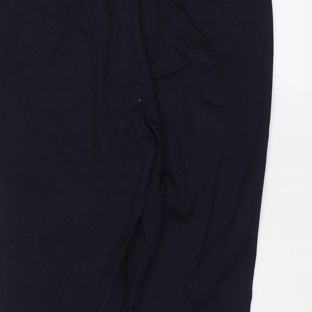NEXT Womens Blue Trousers Size 14 L25 in
