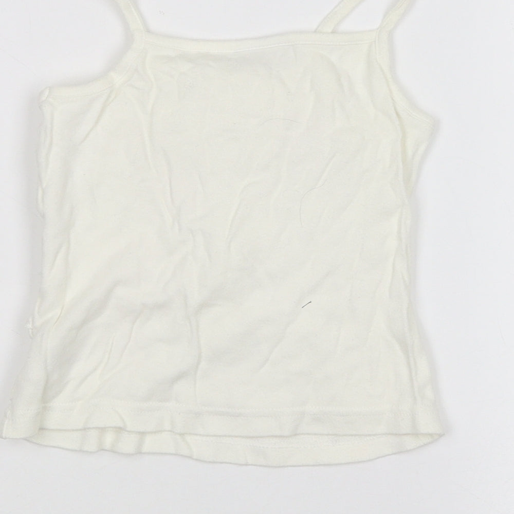 Cherokee Baby White Basic Tank Size 12-18 Months