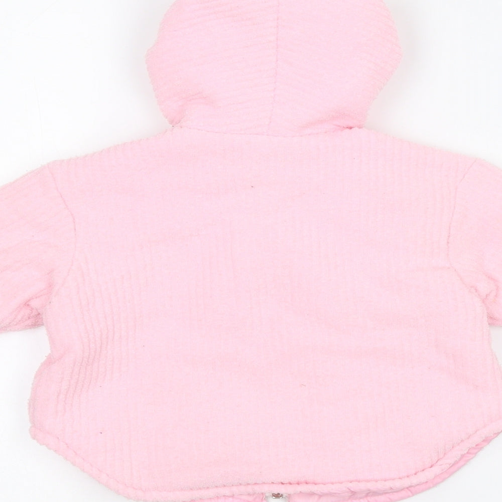 Preworn Baby Pink Jacket Size 12 Months