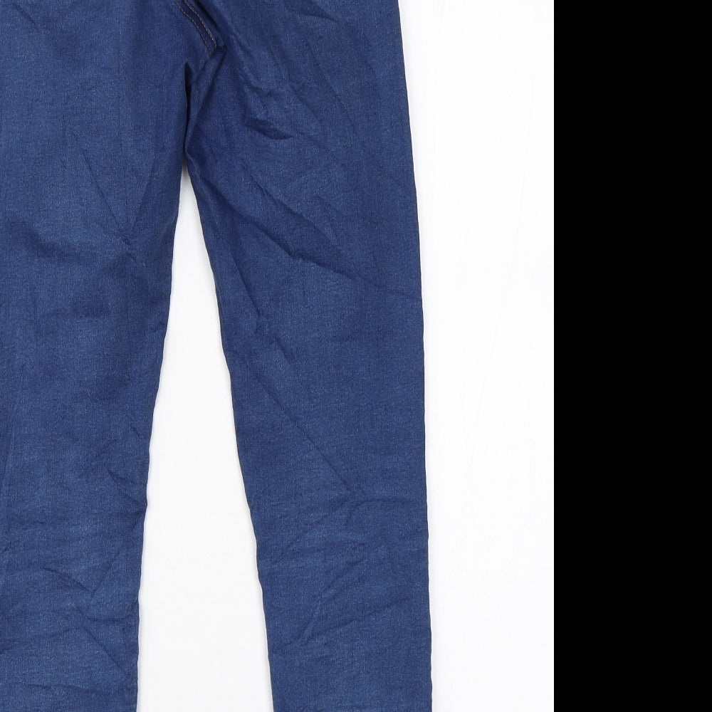 Marks & Spencer Womens Blue Denim Jegging Jeans Size 8 L24 in