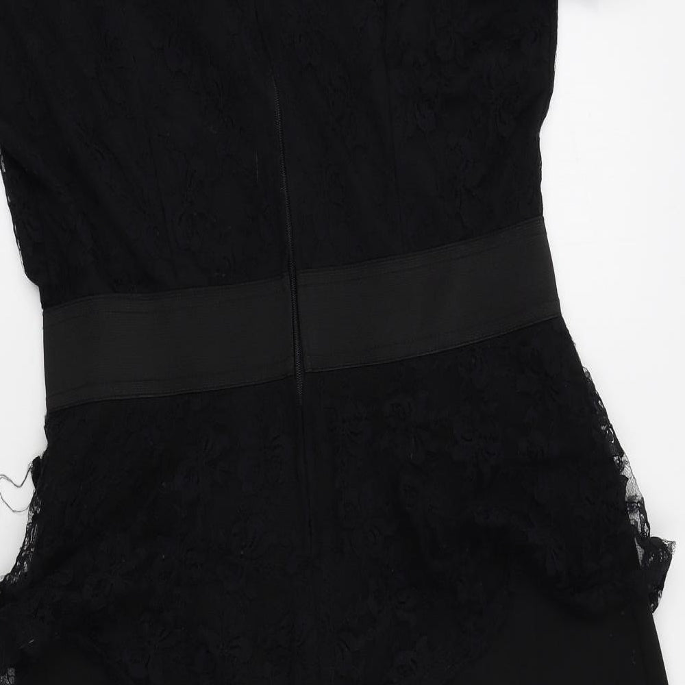 Cupcake Womens Black Pencil Dress Size 14