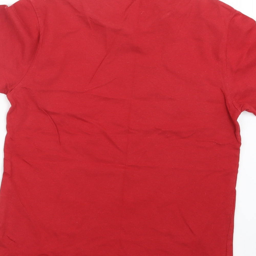 Liverpool FC Boys Red Basic T-Shirt Size 7-8 Years - Liverpool FC