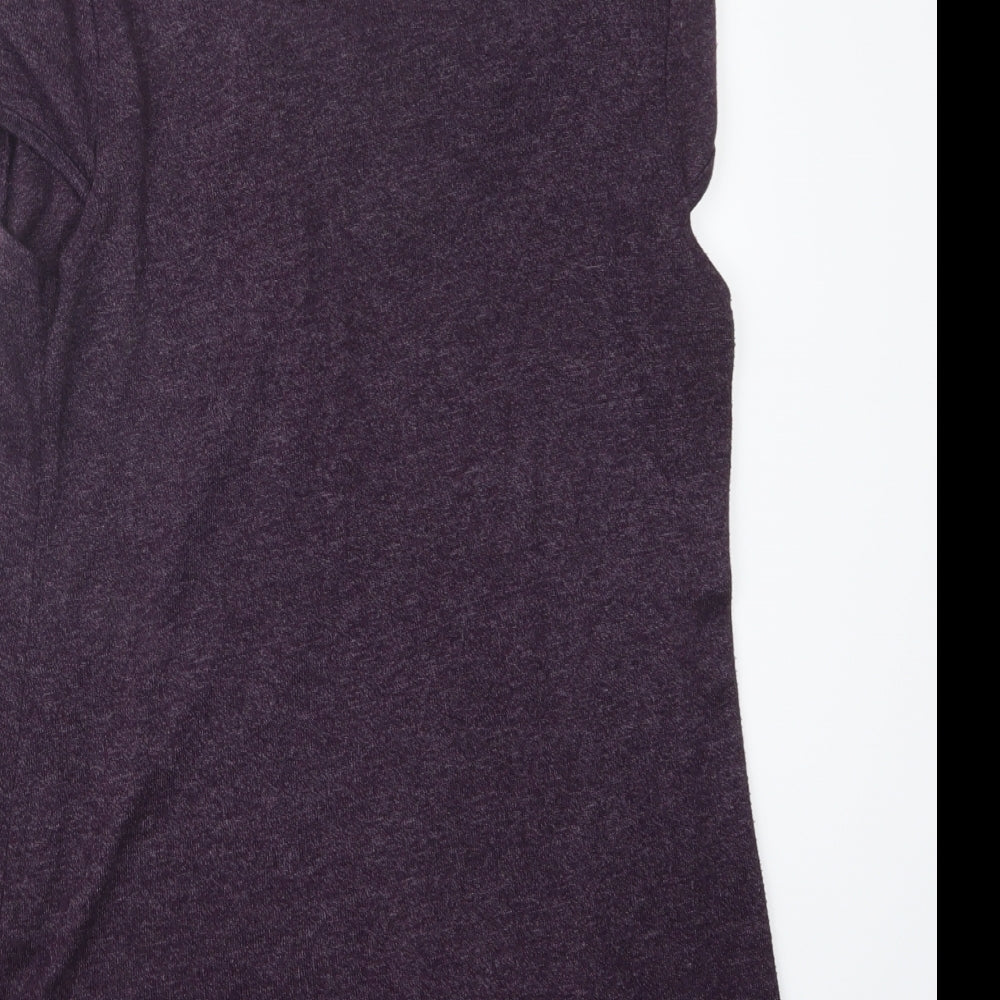 Purple Womens Purple Pullover Jumper Size 14