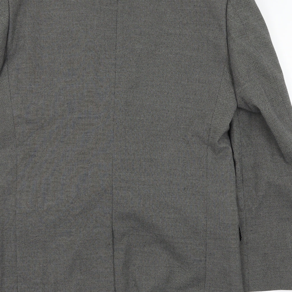 BB Mens Grey Jacket Suit Jacket Size M