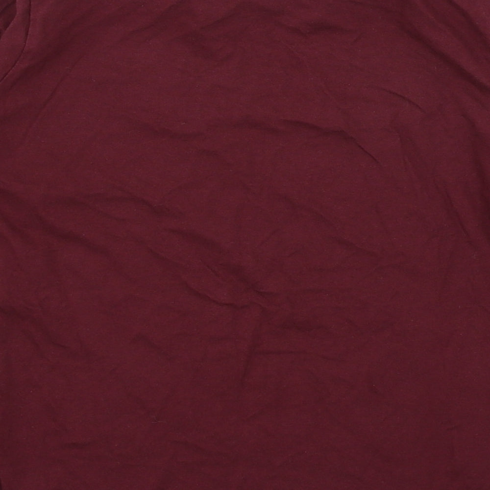 Harry Potterq Girls Red Geometric Jersey Top Pyjama Top Size 10-11 Years - Trouble usually finds me