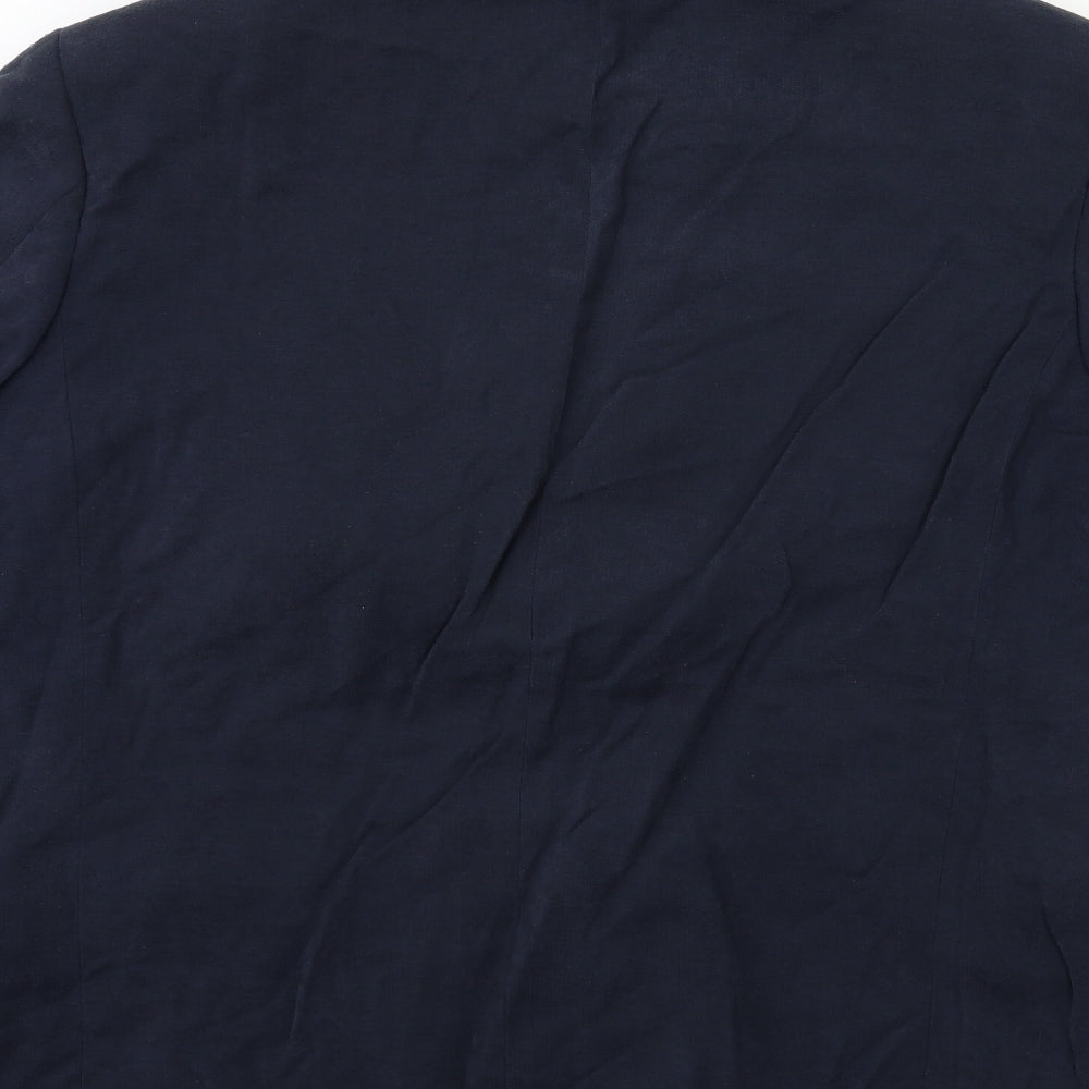 Marks & Spencer Mens Blue Jacket Suit Jacket Size 42