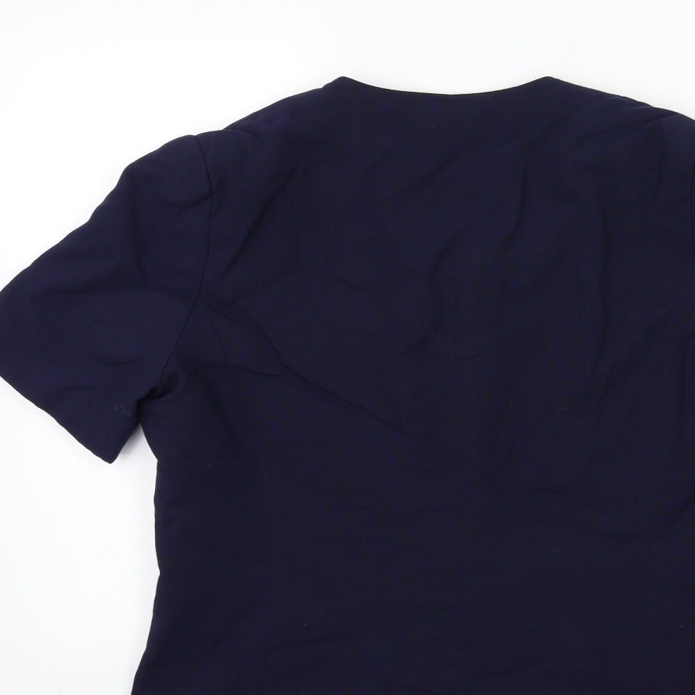 Paul Seperates Womens Blue Jacket Blazer Size 16
