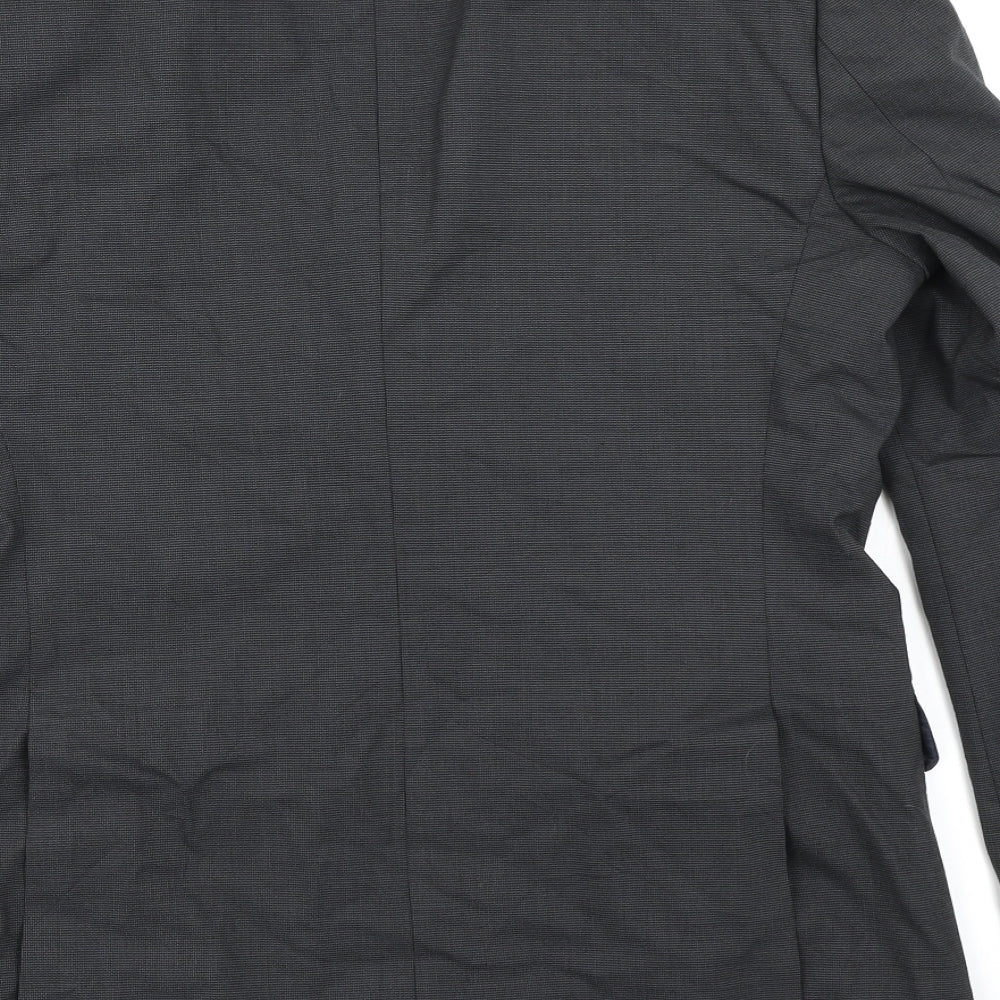 Marks & Spencer Collection Mens Black Jacket Blazer Size 40