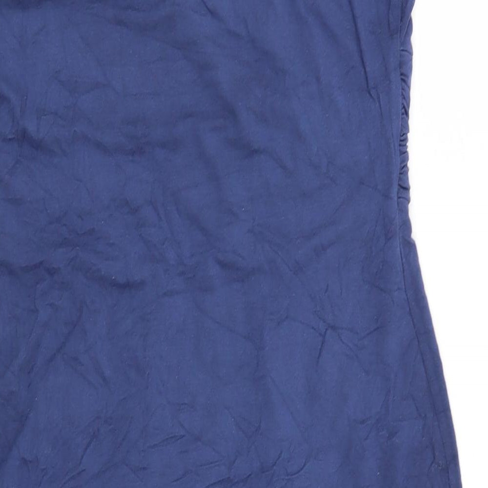 Preworn Womens Blue A-Line Size L