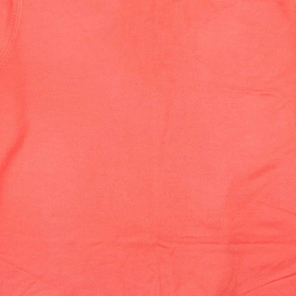 Marks & Spencer Mens Red Pullover Jumper Size XL