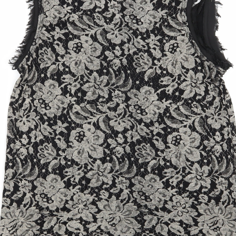 MNG Womens Multicoloured Floral Basic Tank Size XS