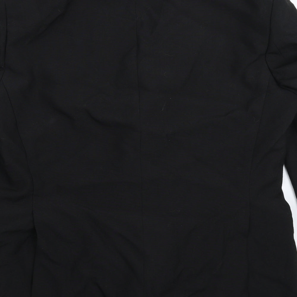 Sumrie Mens Black Jacket Suit Jacket Size 40