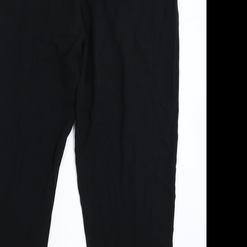 NEXT Womens Black Dress Pants Trousers Size 12 L22 in