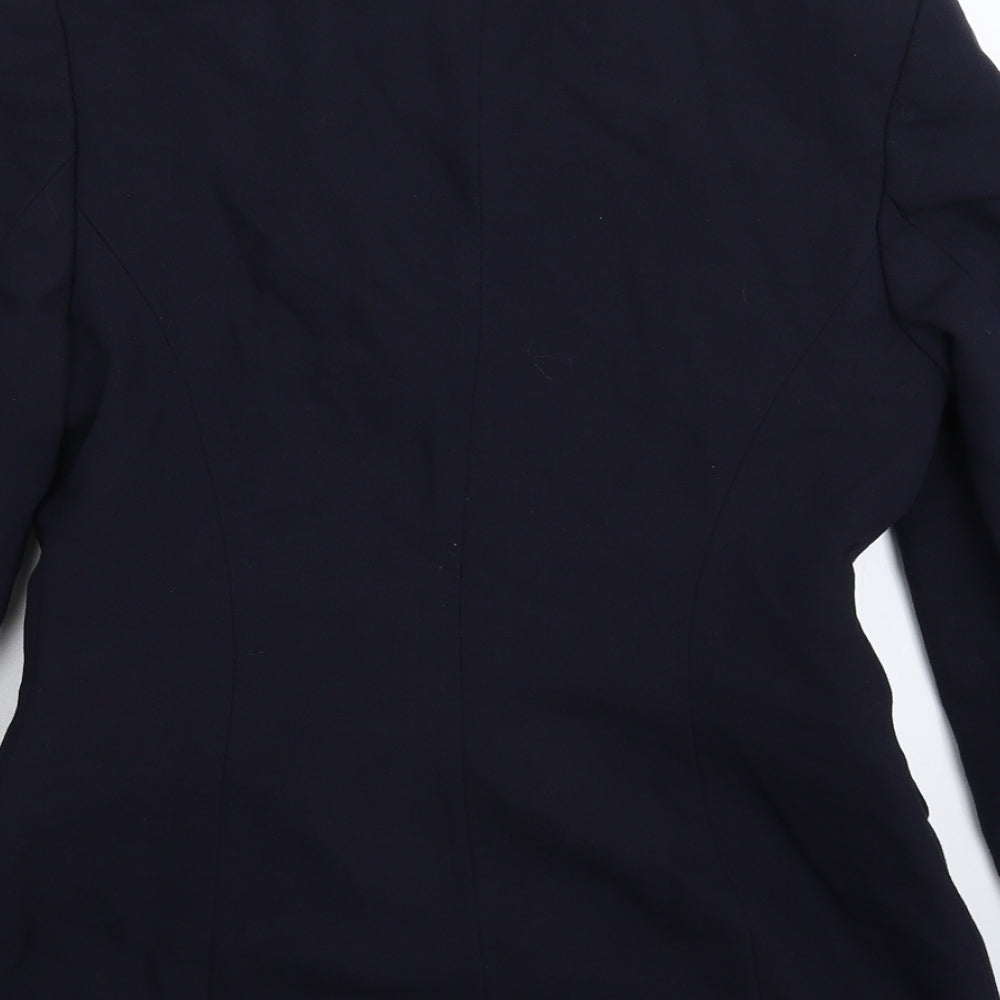 BHS Womens Blue Jacket Suit Jacket Size 8