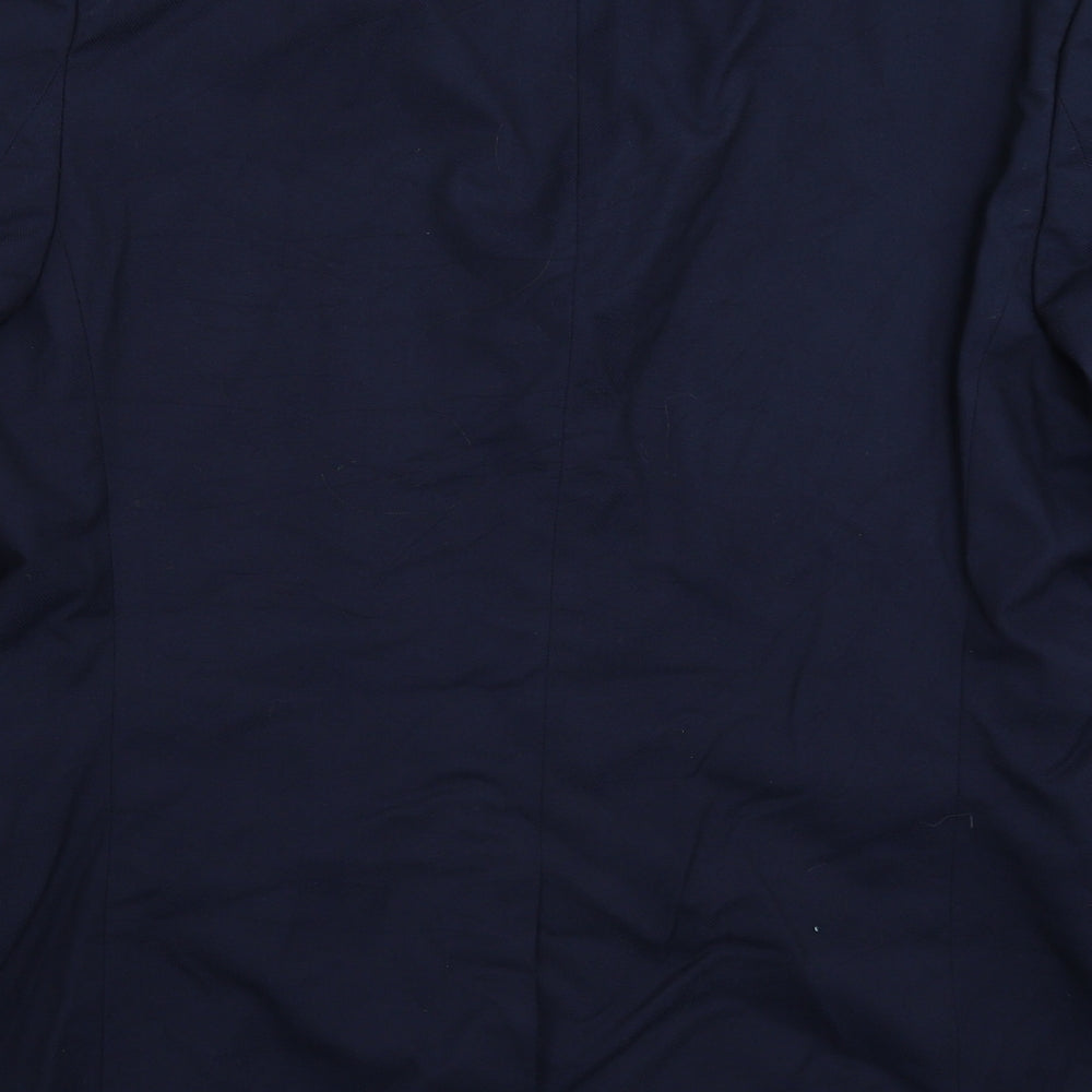 Topman Mens Blue Jacket Suit Jacket Size 42
