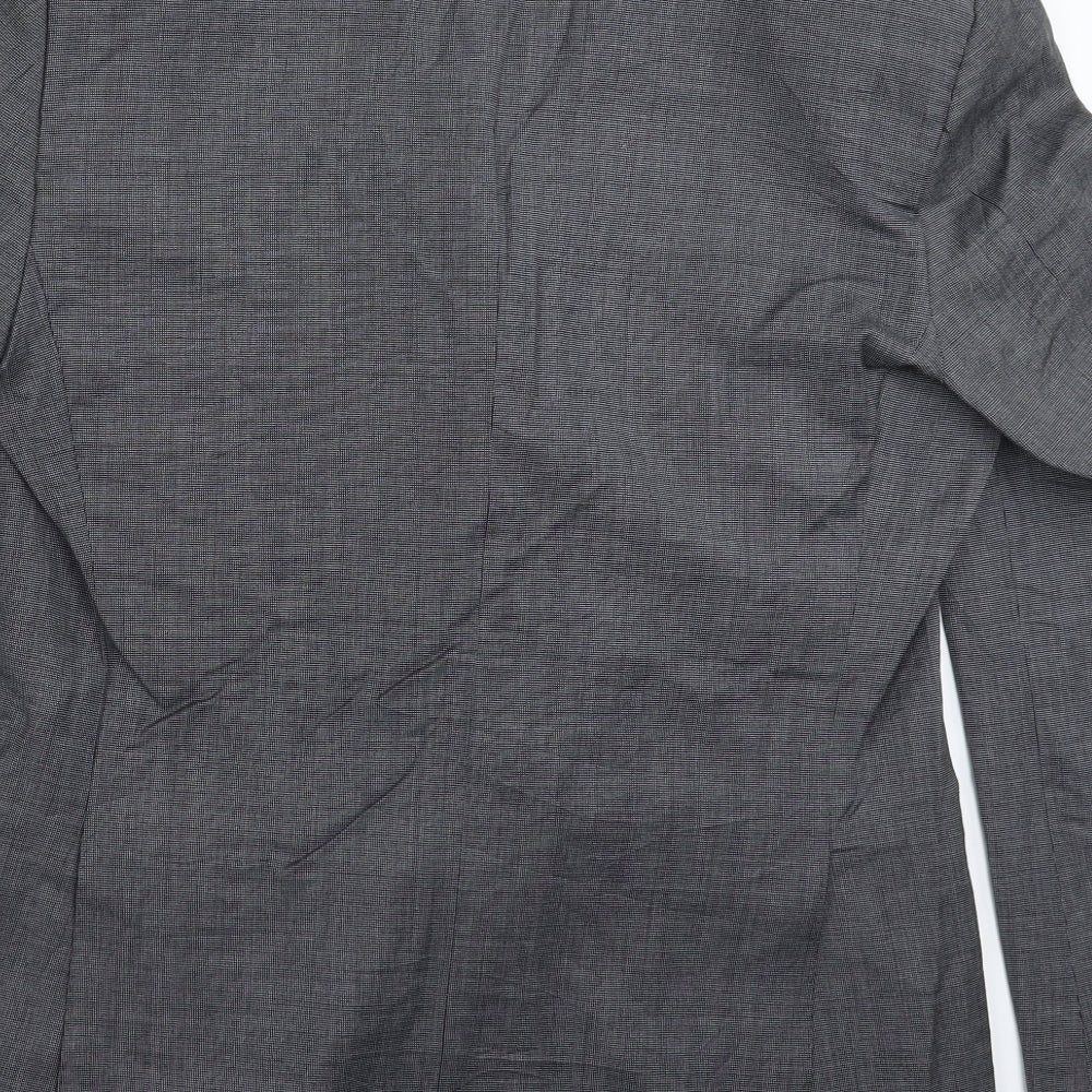 Marks & Spencer Mens Grey Jacket Suit Jacket Size 40
