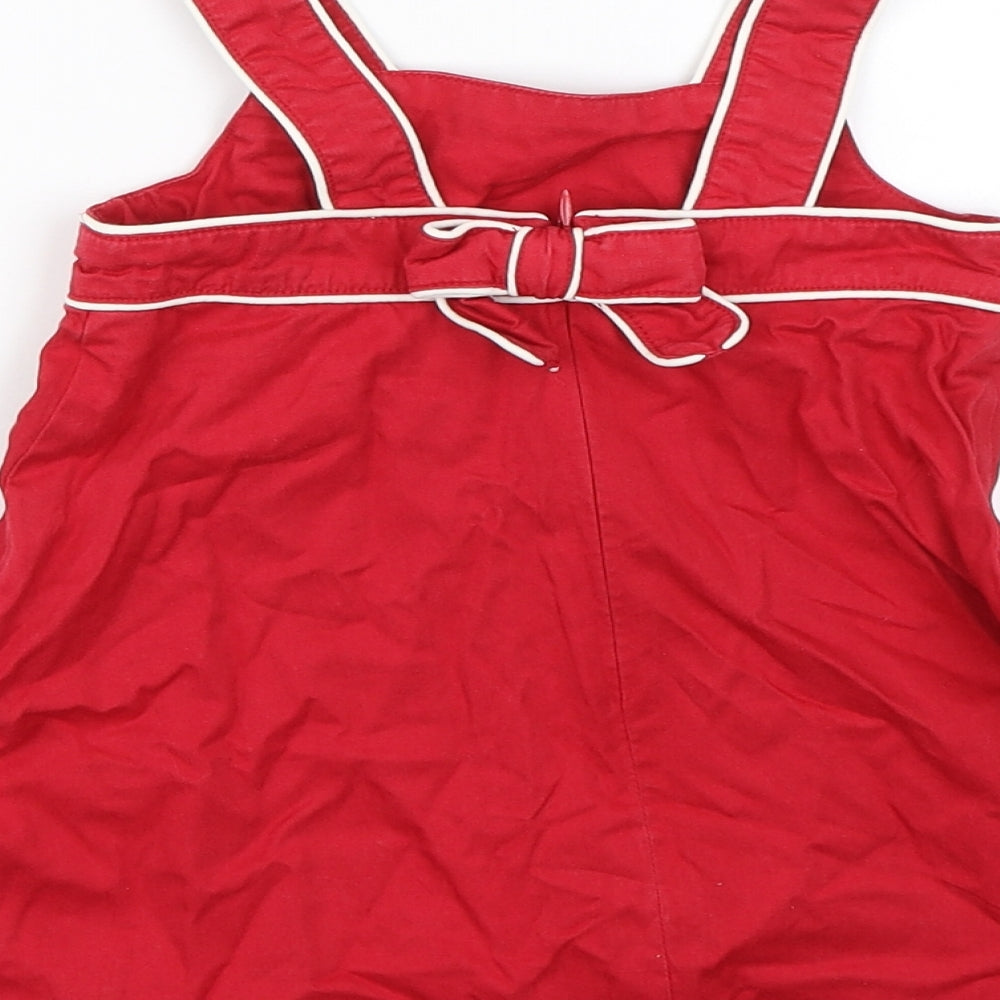 Topalina Girls Red Tank Dress Size 12 Months