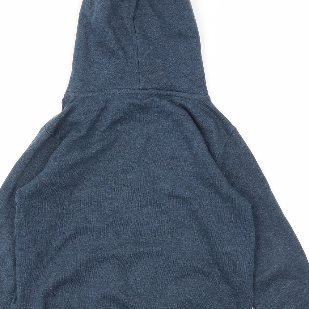 Premium Boys Blue Pullover Hoodie Size 7-8 Years