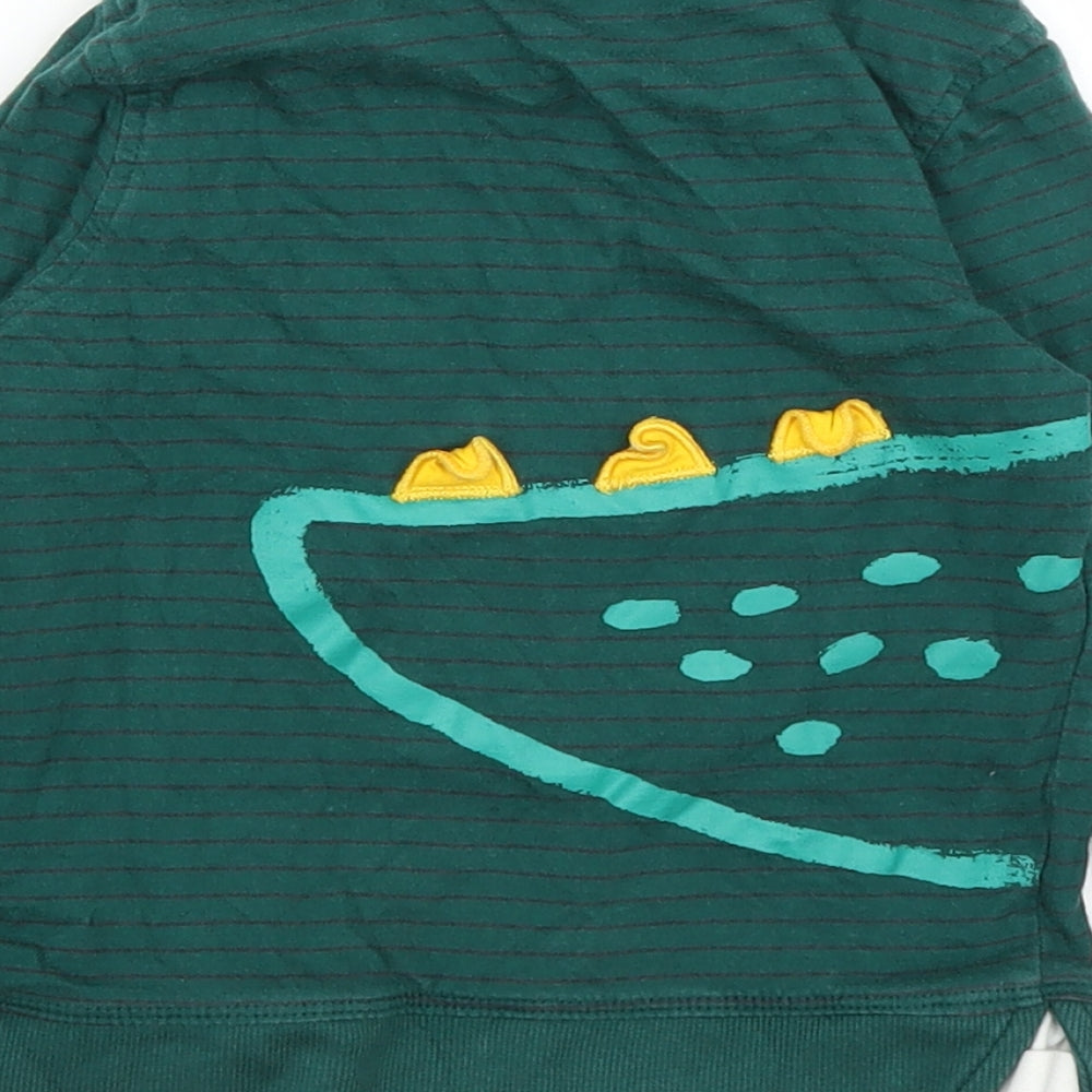 George Boys Green Basic T-Shirt Size 2-3 Years - Dinsosaur