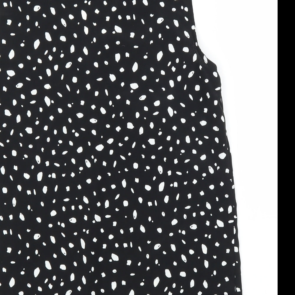 Principles Womens Black Basic Blouse Size 10