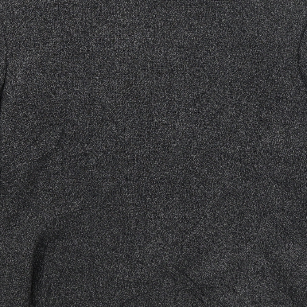 Next Womens Grey Jacket Blazer Size 14
