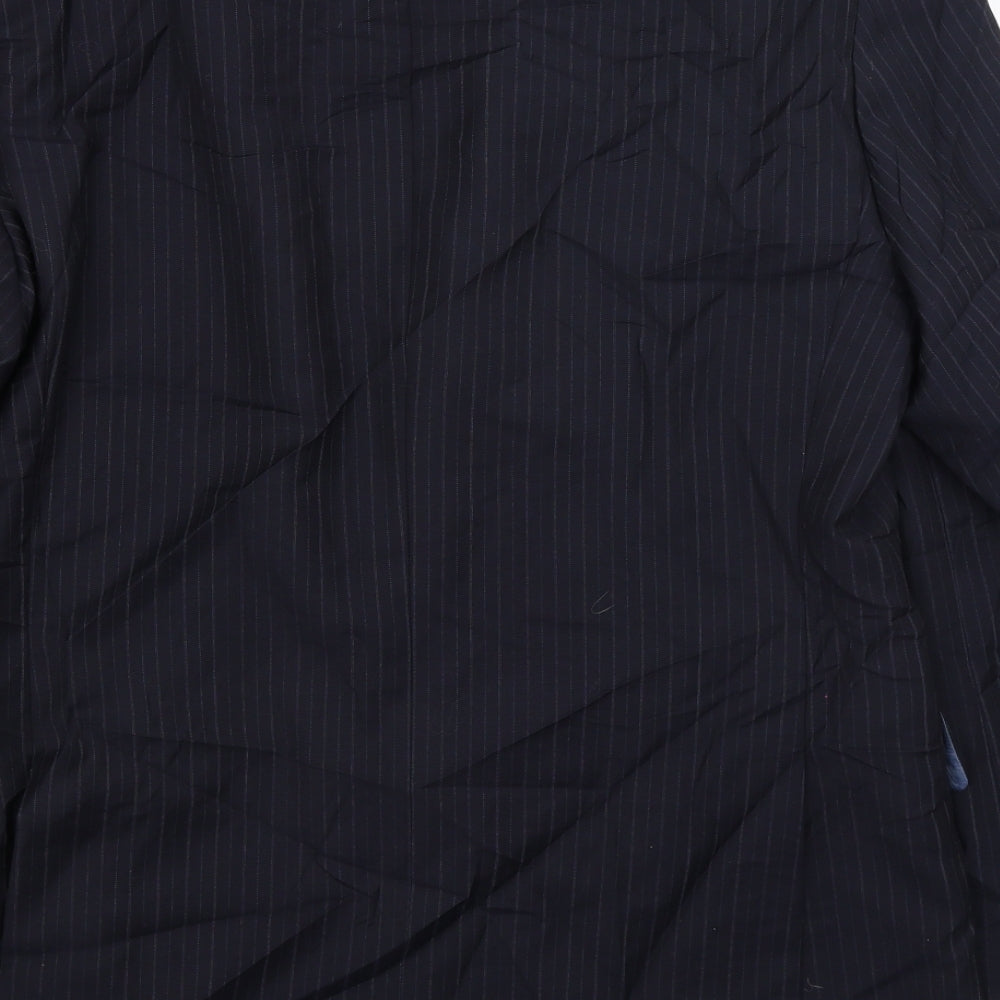 Racing Green Mens Blue Jacket Blazer Size L