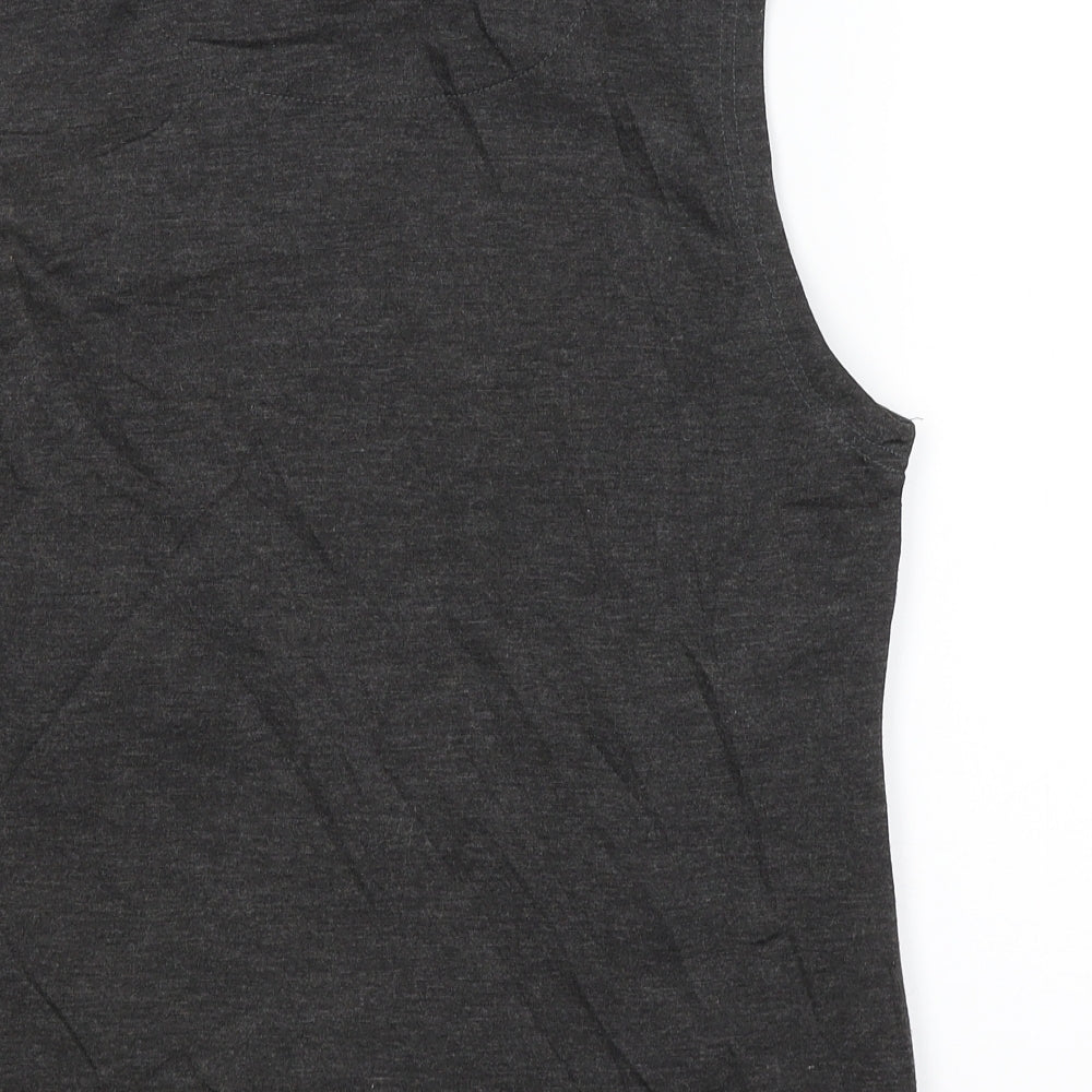 Fabrizio Womens Grey Vest Jumper Size 12