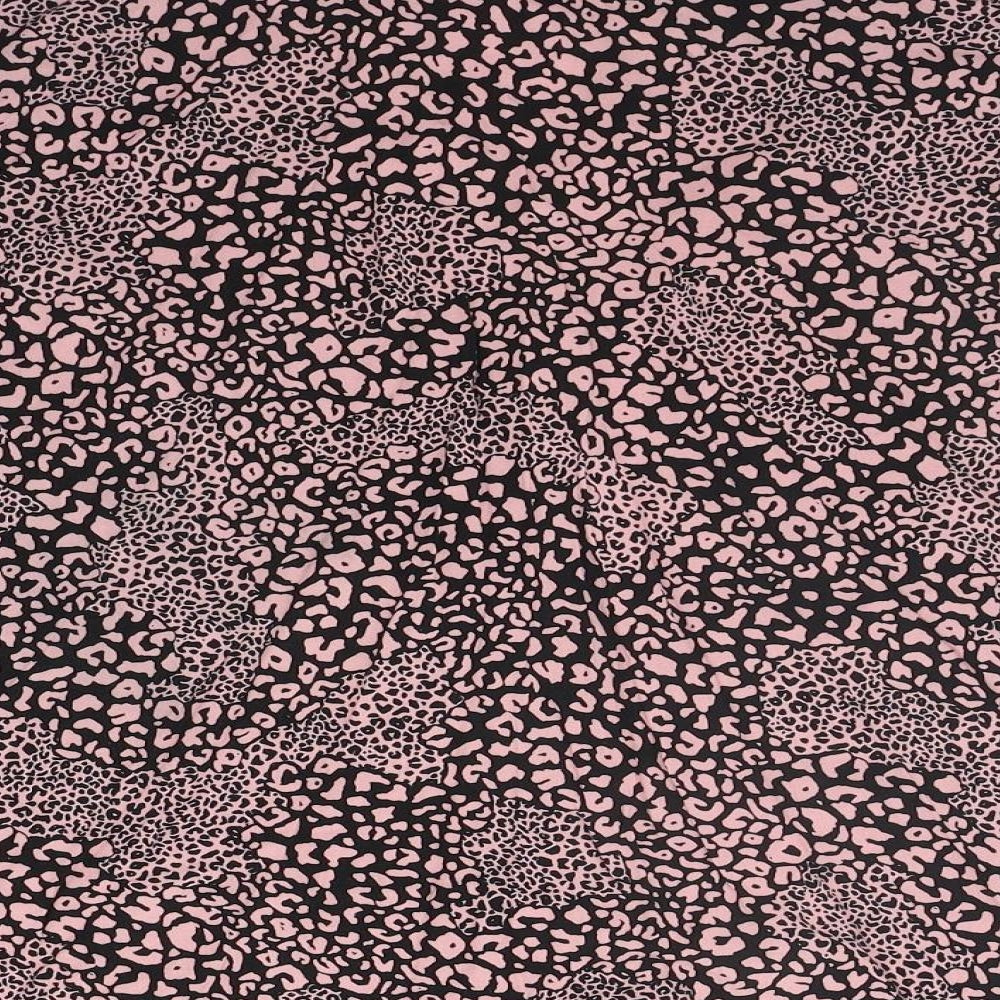 Matalan Womens Pink Animal Print Basic Button-Up Size 20