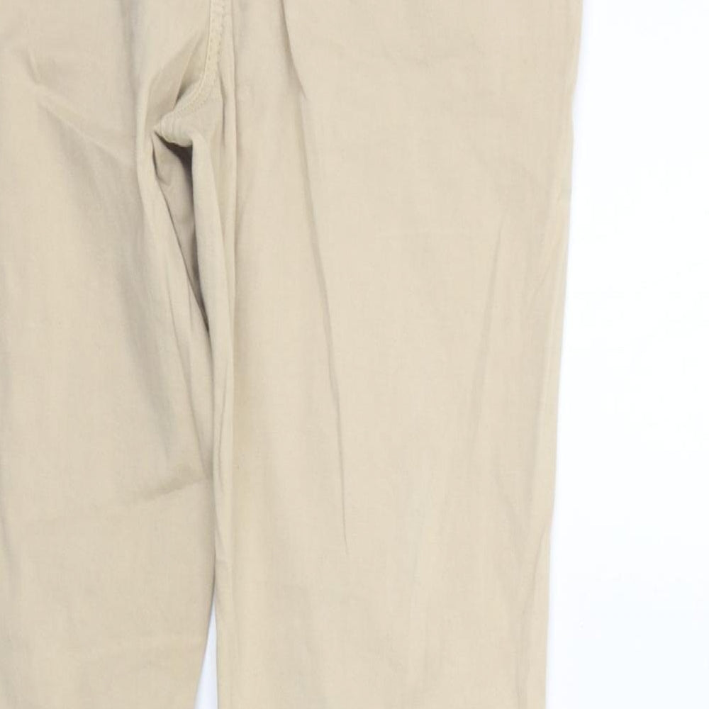 NEXT Womens Yellow Trousers Size 10 L27 in