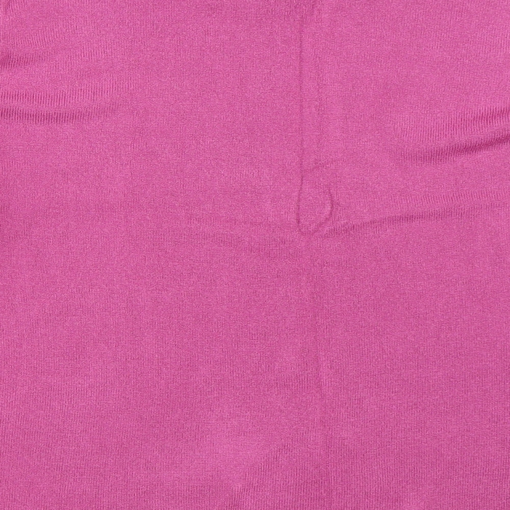 Bonmarché Womens Pink Pullover Jumper Size L