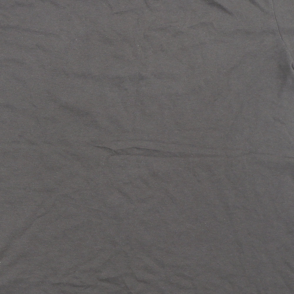Gildan Mens Grey T-Shirt Size S