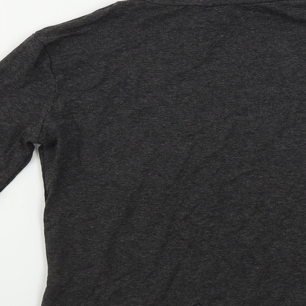 ASOS Womens Grey Basic T-Shirt Size 10