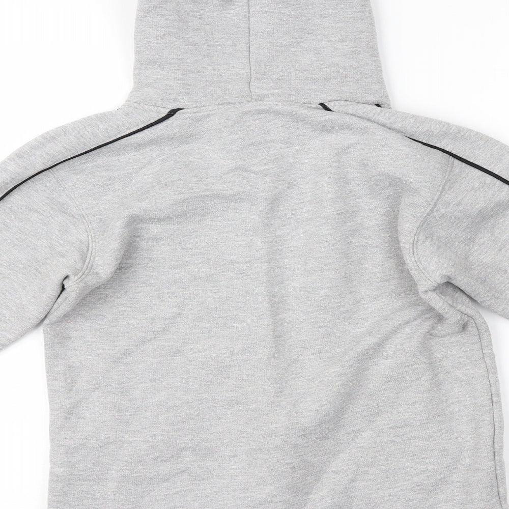 gymgarmz Womens Grey Pullover Hoodie Size S