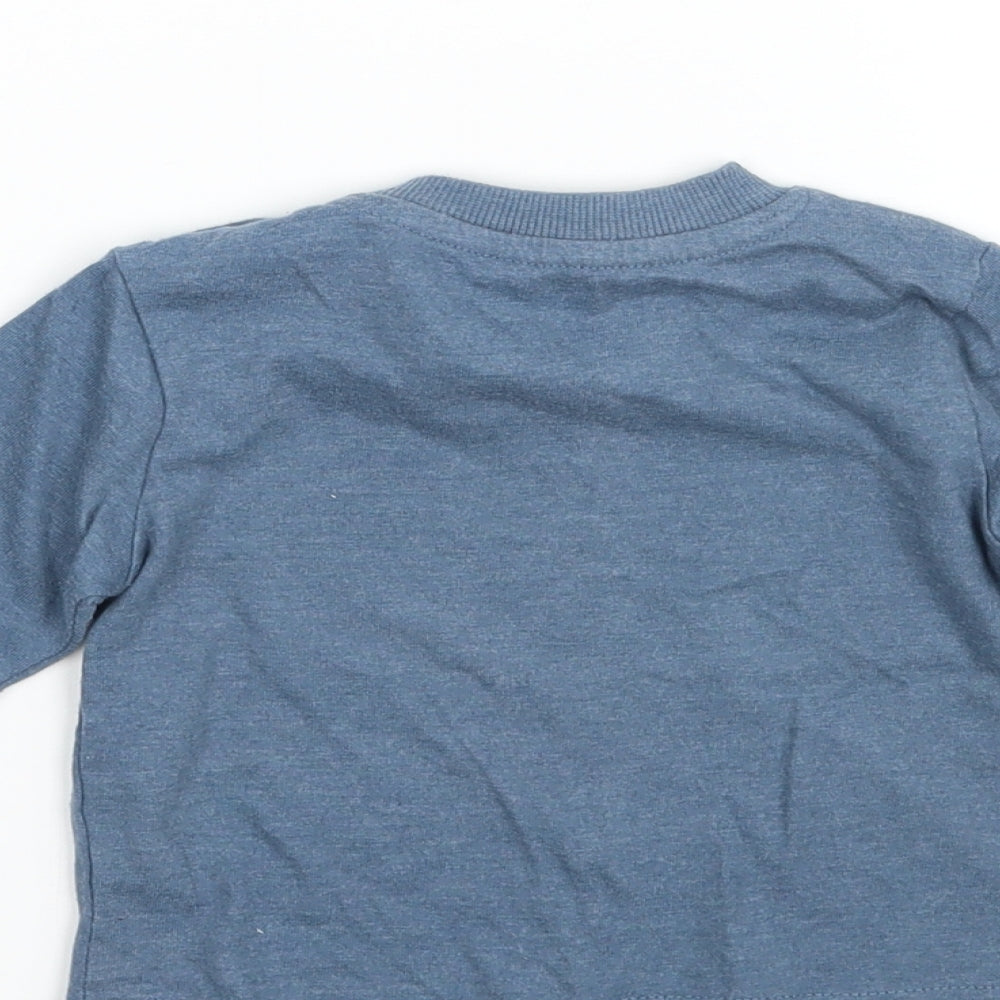 Nutmeg Boys Blue Basic T-Shirt Size 6-9 Months