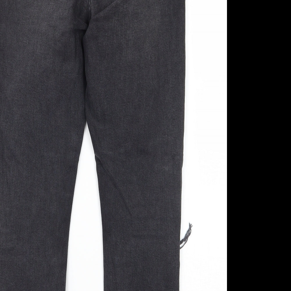 Topshop Womens Black Skinny Jeans Size 28 L25 in