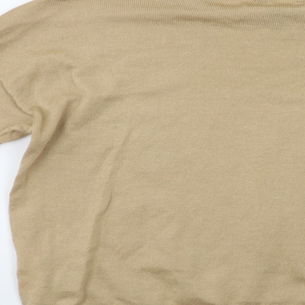 New Look Womens Beige Pullover Jumper Size S