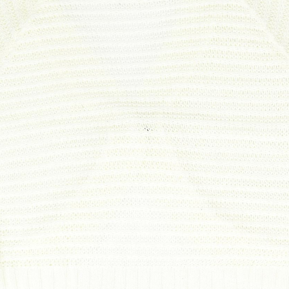 Bonmarché Womens Ivory Cardigan Jumper Size M