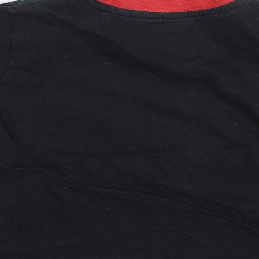 Character.com Boys Black Basic T-Shirt Size 4 Years - Spider Man