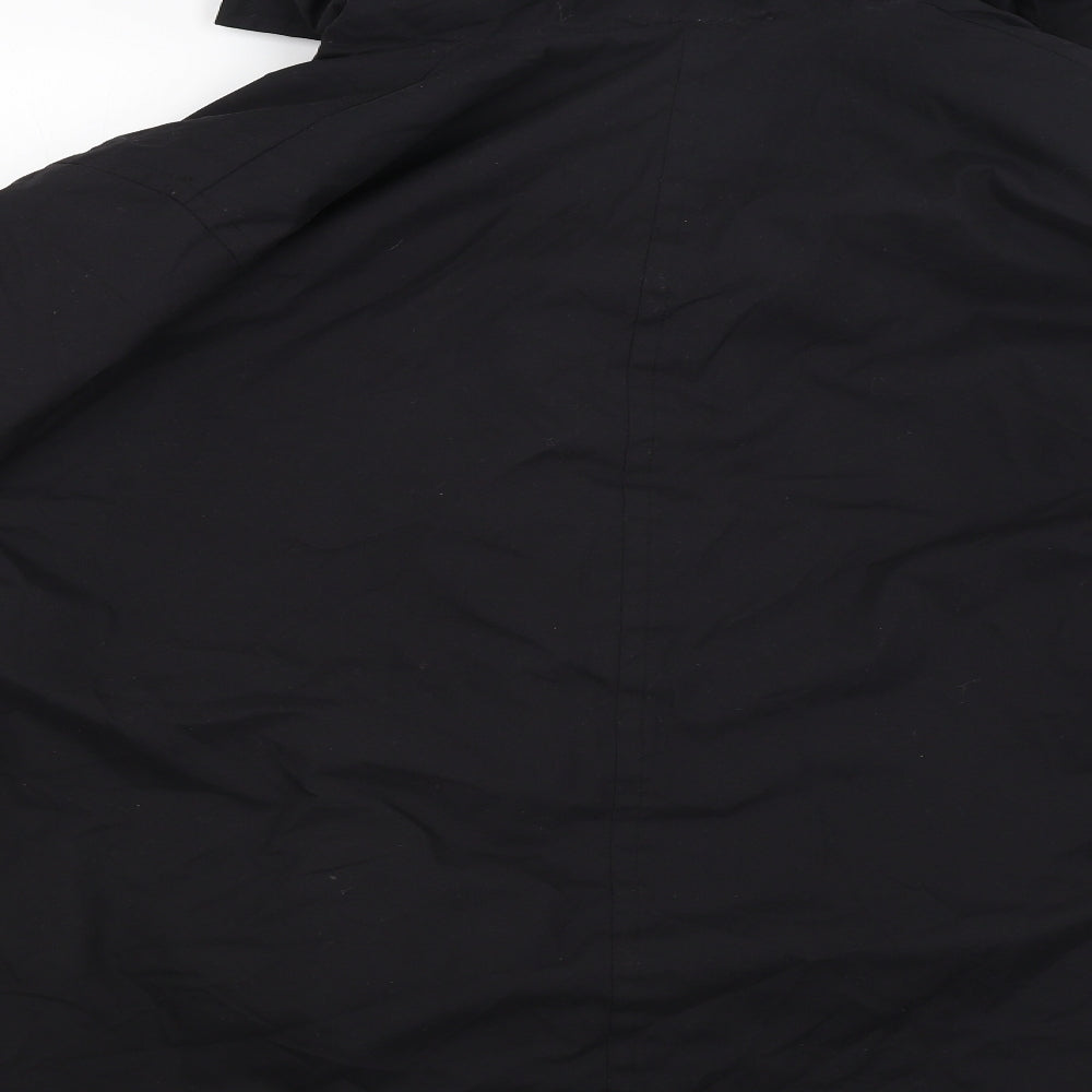 Vianni Womens Black Jacket Coat Size L