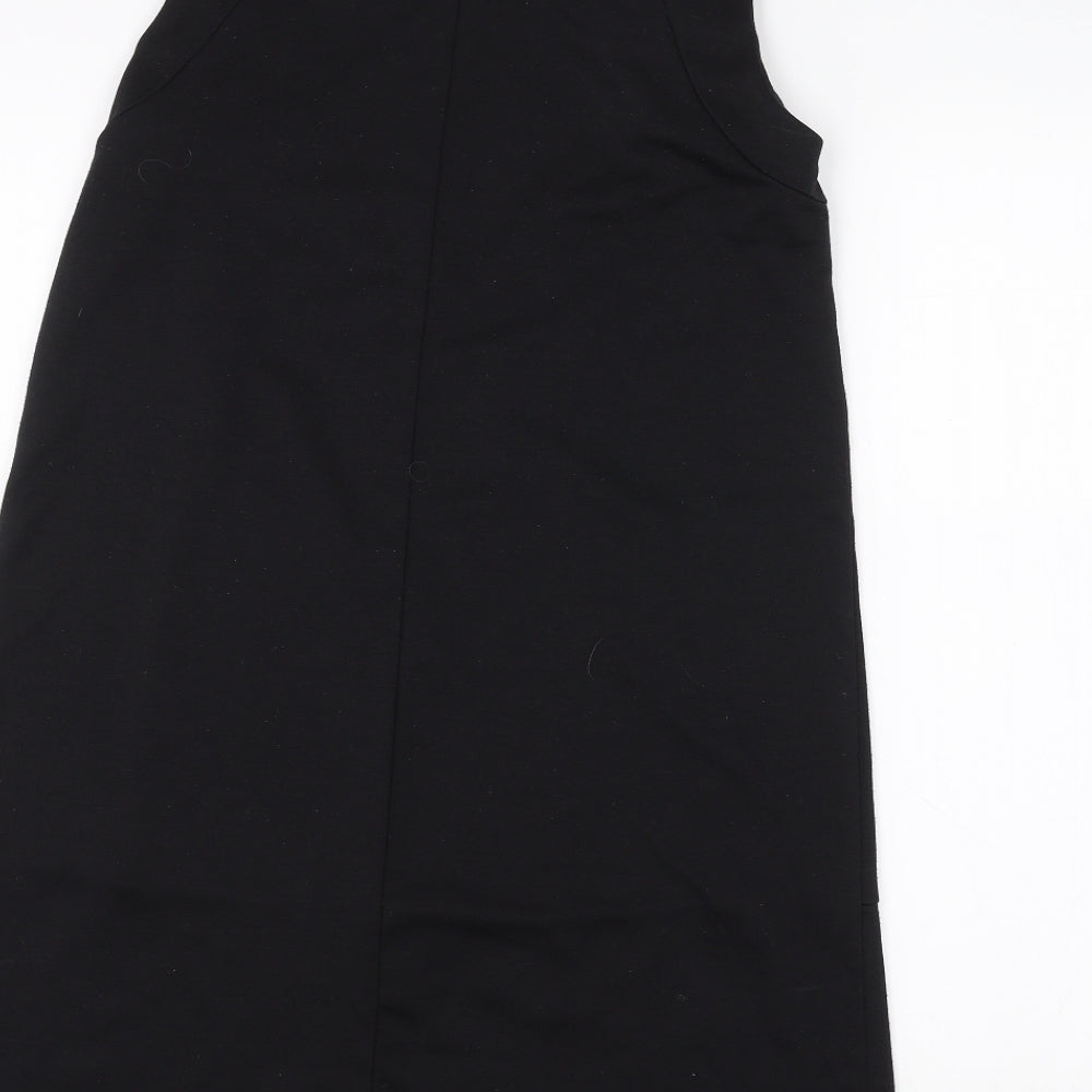 Peacocks Womens Black Basic T-Shirt Size 10