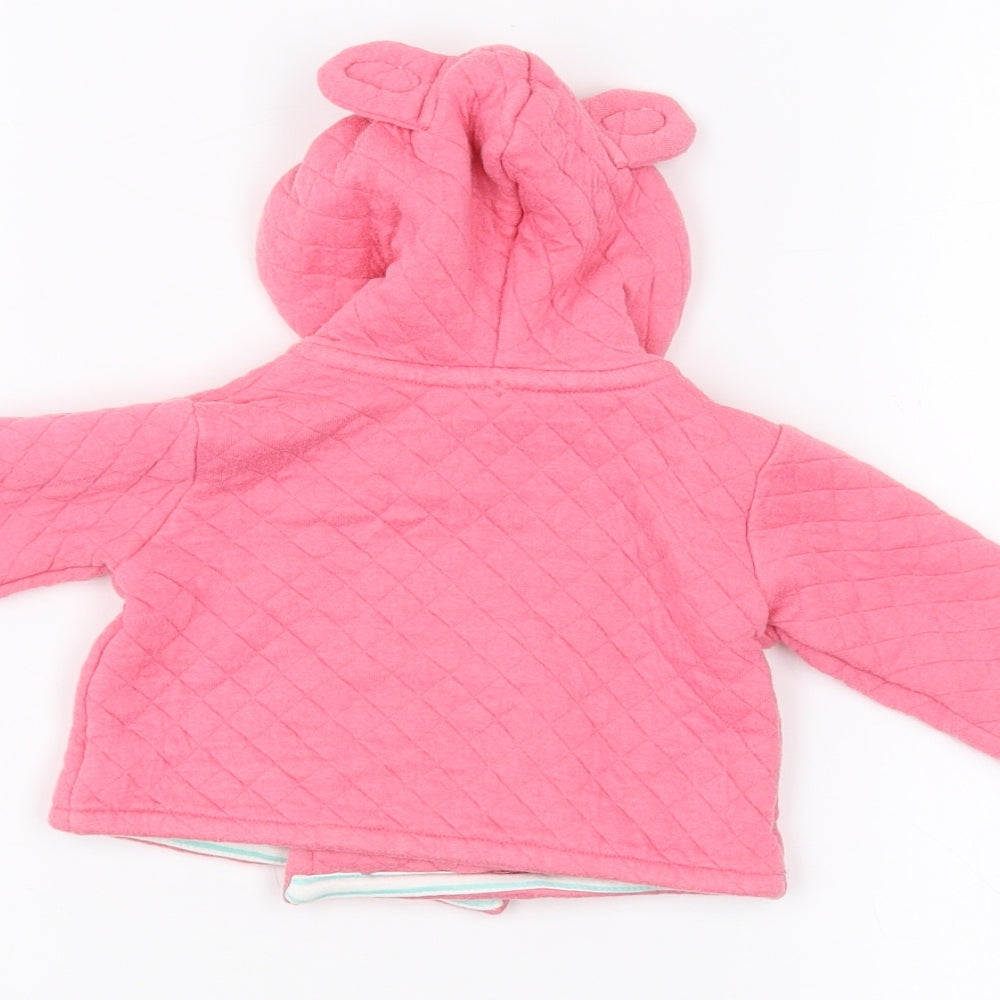 Crafted Baby Pink Jacket Size 0-3 Months