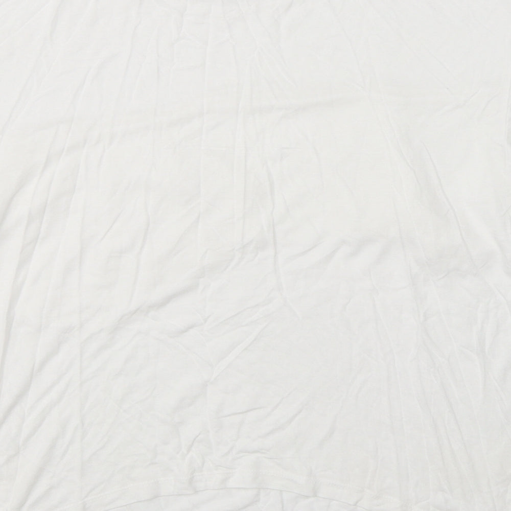 Atmosphere Womens White Basic Blouse Size 14