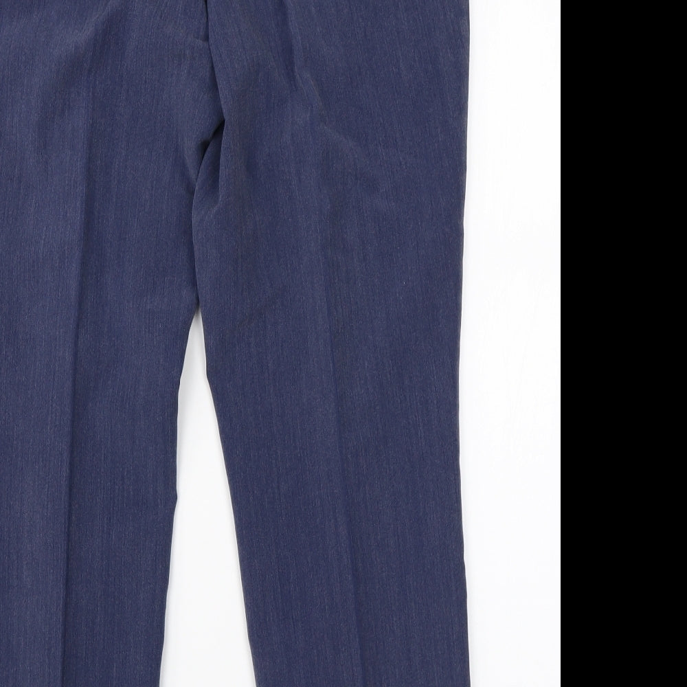 Classics Womens Blue Trousers Size 12 L26 in