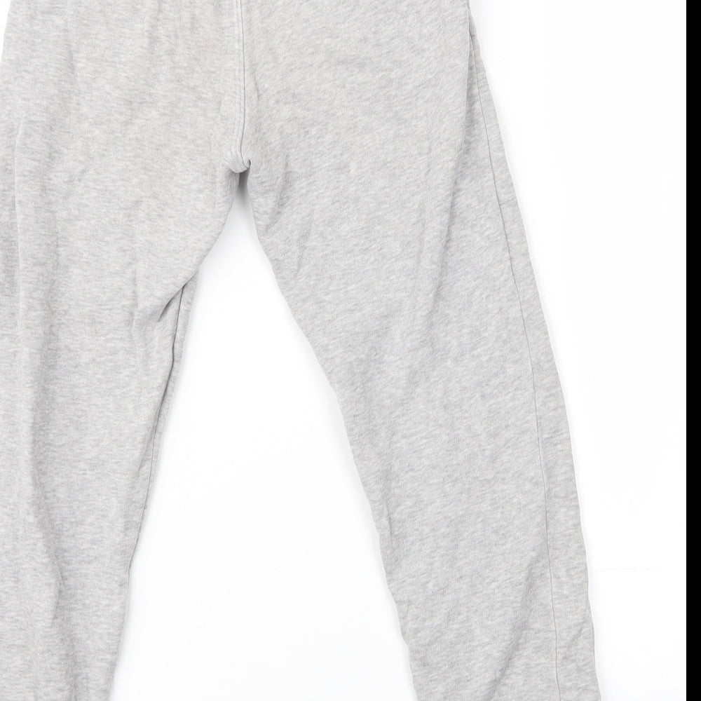 H&M Girls Grey Sweatpants Trousers Size 7-8 Years