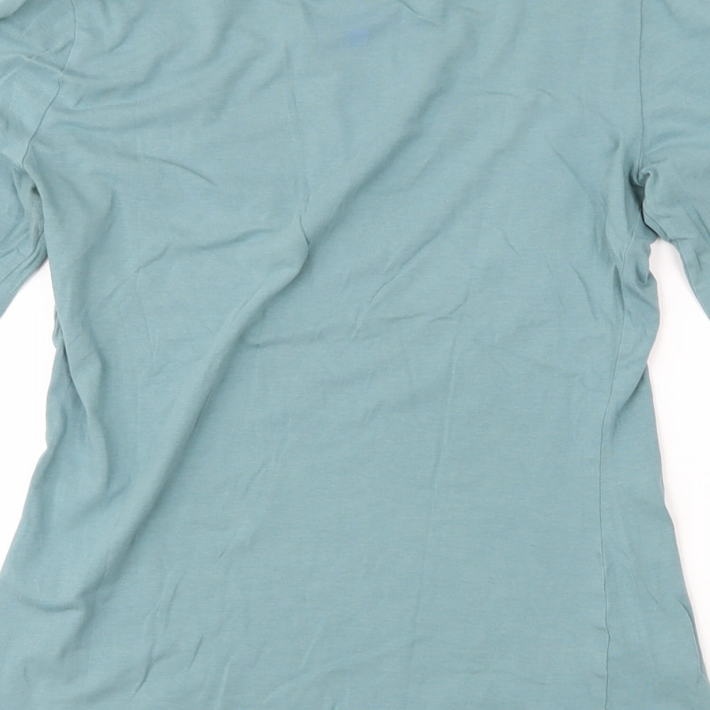 Edition Womens Green Basic T-Shirt Size S