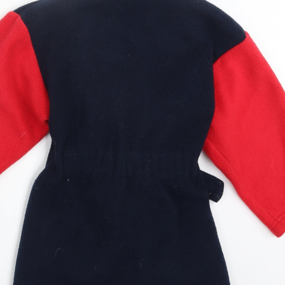 Marks & Spencer Boys Blue Geometric Robe Size 4-5 Years - England