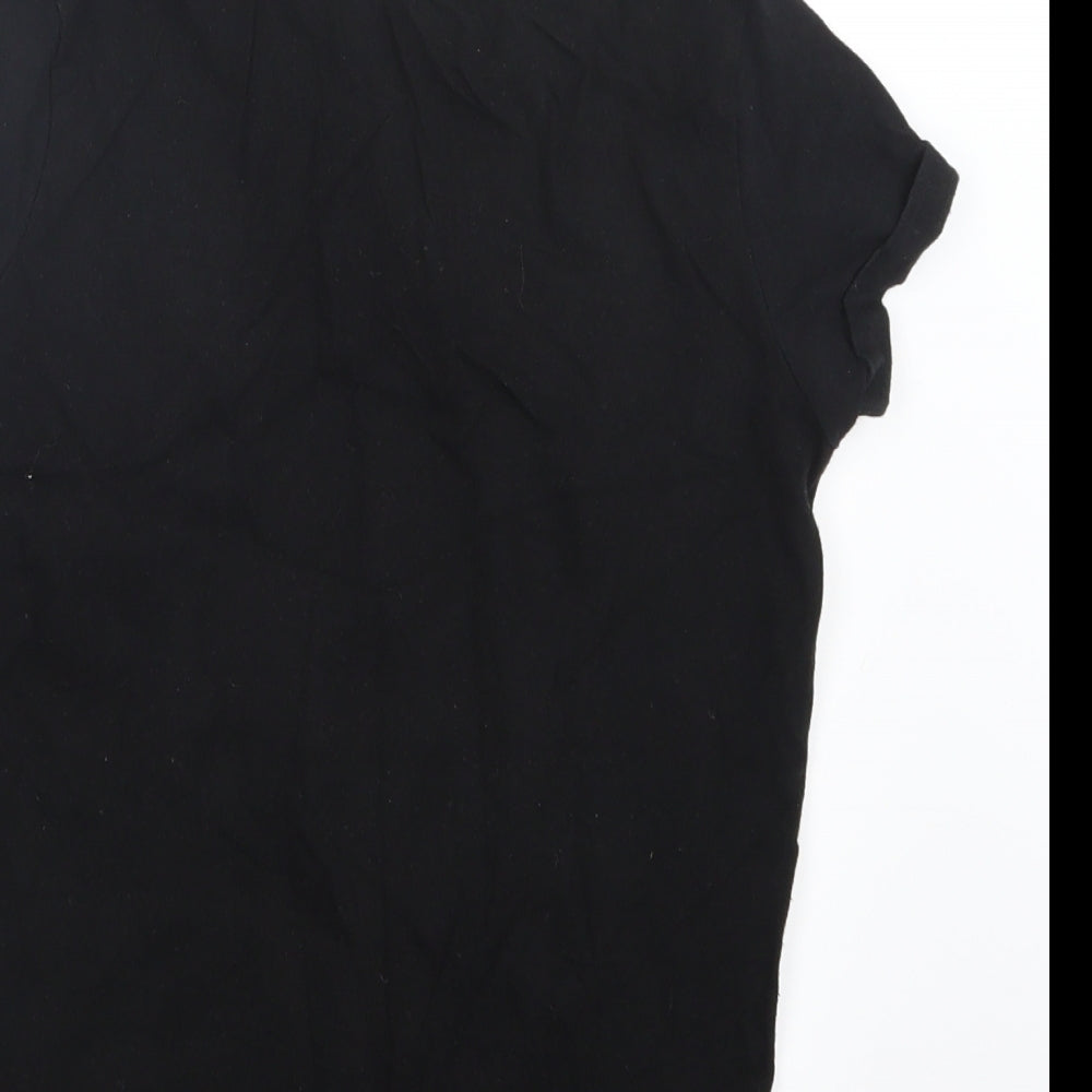 Primark Girls Black Basic T-Shirt Size 10-11 Years