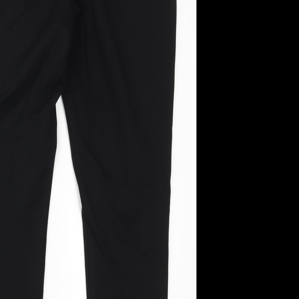 George Womens Black Trousers Size 16 L27 in